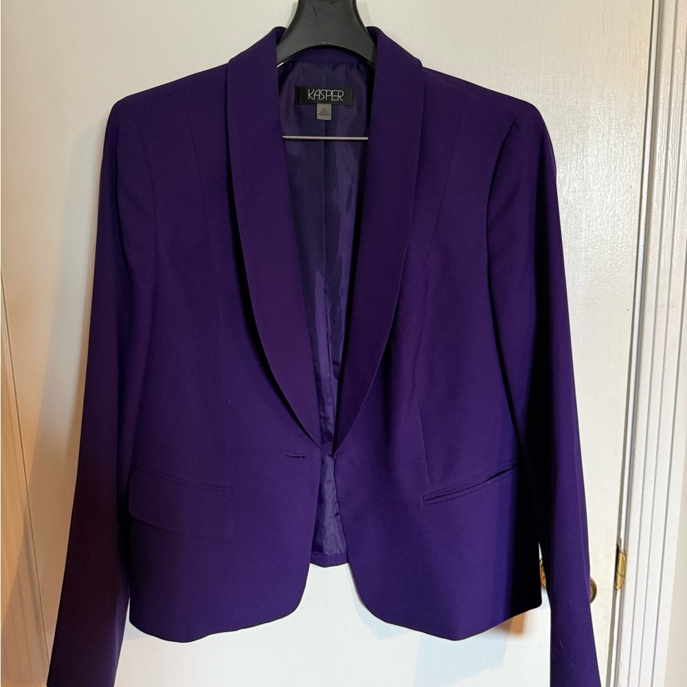Kasper Purple Blazer